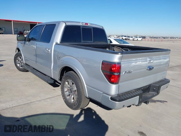 2011 Ford F-150 XL with VIN 1FTFW1CF0BKD75165, listed as a IAAI auction lot 41408133 with 127,213 mi miles. Bid and sale history available at carsss.com. Image 3.