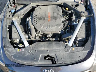 2019 Kia Stinger GT1 with VIN KNAE45LC2K6062459, listed as a Copart auction lot 85746864 with 113,895 mi miles and Salvage Title. Bid and sale history available at DreamBid. Image 11.