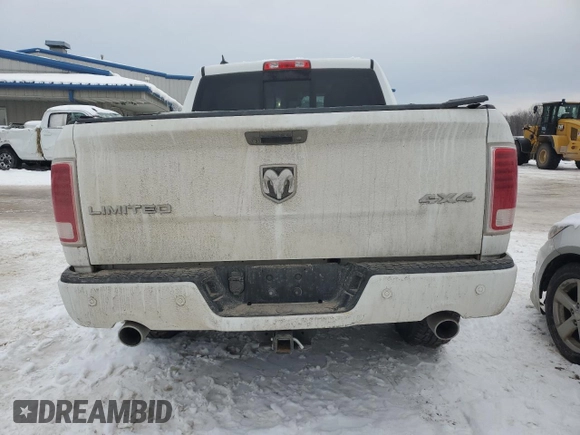 2015 Ram 1500 Laramie Longhorn with VIN 1C6RR7PM4FS655846, listed as a Copart auction lot 87804655 with 159,557 mi miles and Salvage title. Bid and sale history available at DreamBid. Image 6.