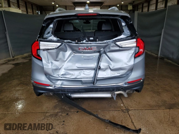 2024 GMC Terrain SLT с VIN 3GKALVEG2RL390280, выставлен на аукционе Copart как лот 62545625 с пробегом 16 847 миль миль и Списание • Salvage title. История ставок и продаж доступна на DreamBid. Изображение 6.