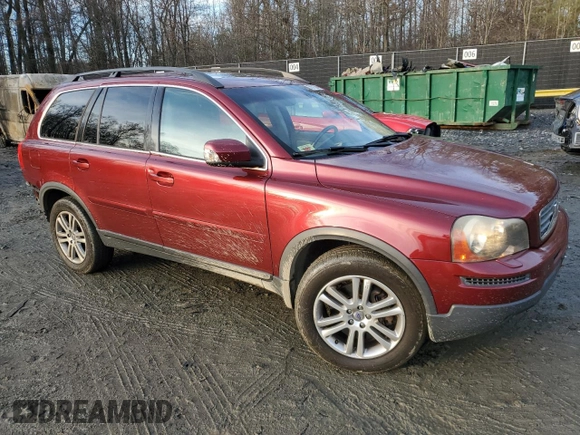 2009 Volvo XC90 I6 with VIN YV4CZ982291497683, listed as a Copart auction lot 85573264 with 126,153 mi miles and Salvage Title. Bid and sale history available at carsss.com. Image 4.