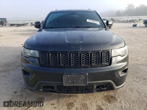 2018 Jeep Grand Cherokee Laredo E with VIN 1C4RJFAG9JC437188, listed as a Copart auction lot 42756475 with 116,044 mi miles and Salvage Title. Bid and sale history available at carsss.com. Image 5.
