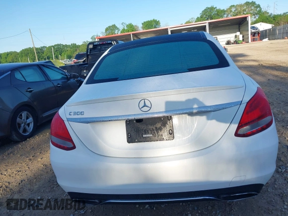 2018 Mercedes-Benz C 300 with VIN WDDWF4JB3JR405370, listed as a IAAI auction lot 41954821 with 36,907 mi miles and . Bid and sale history available at carsss.com. Image 16.