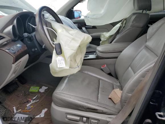 2012 Acura MDX Tech Pkg with VIN 2HNYD2H38CH532592, listed as a Copart auction lot 51666465 with 258,660 mi miles and Salvage Title. Bid and sale history available at carsss.com. Image 7.