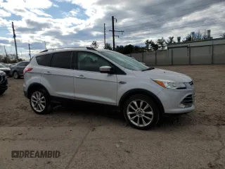 2016 Ford Escape SE with VIN 1FMCU0GX3GUC49752, listed as a Copart auction lot 52878755 with 75,424 mi miles and Salvage Title. Bid and sale history available at carsss.com. Image 4.