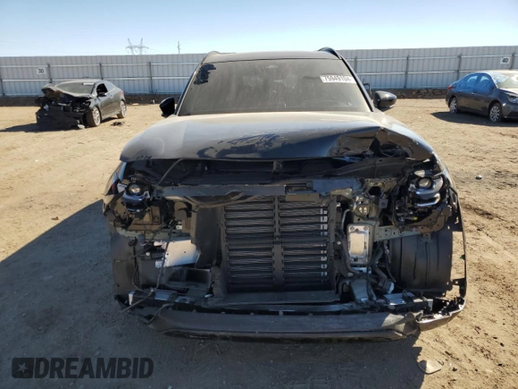2025 Mazda CX-70 S Premium with VIN JM3KJDHC1S1103394, listed as a Copart auction lot 75949104 with 7,579 mi miles and Salvage title. Bid and sale history available at DreamBid. Image 5.