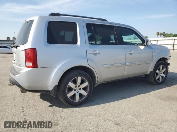 2014 Honda Pilot Touring z VIN 5FNYF4H97EB055677, wystawiony jako Copart lot #55132895 z przebiegiem 83 030 mil mil oraz Szkoda całkowita • Salvage title. Historia ofert i sprzedaży dostępna na DreamBid. Obrazek 3.