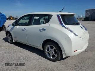 2012 Nissan LEAF SL with VIN JN1AZ0CP8CT023955, listed as a Copart auction lot 55696755 with 39,181 mi miles and Clean Title. Bid and sale history available at DreamBid. Image 2.