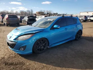 2010 Mazda 3 with VIN JM1BL1H47A1320604, listed as a Copart auction lot 43263365 with 122,910 mi miles and Salvage Title. Bid and sale history available at carsss.com. Image 1.