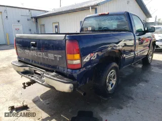 2000 Chevrolet Silverado 1500 with VIN 1GCEK14V7YZ206516, listed as a Copart auction lot 61213624 with 267,465 mi miles and Salvage Title. Bid and sale history available at carsss.com. Image 3.
