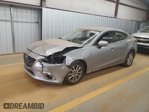 2014 Mazda 3 i Touring with VIN JM1BM1V78E1182007, listed as a Copart auction lot 53374065 with 210,686 mi miles and Salvage Title. Bid and sale history available at DreamBid. Image 1.