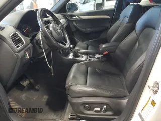 2018 Audi Q3 Premium with VIN WA1BCCFS6JR000280, listed as a Copart auction lot 72663642 with 64,904 mi miles. Bid and sale history available at carsss.com. Image 7.