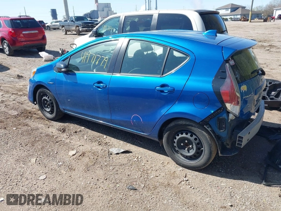 2015 Toyota Prius One with VIN JTDKDTB32F1092818, listed as a IAAI auction lot 41971779 with 113,974 mi miles and . Bid and sale history available at carsss.com. Image 3.
