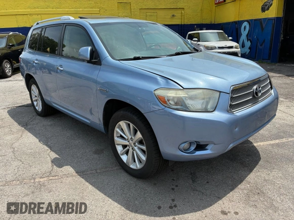2008 Toyota Highlander Limited z VIN JTEEW44A282025881, wystawiony jako Copart lot #60884735 z przebiegiem 199 855 mil mil oraz Czysty tytuł • Clean title. Historia ofert i sprzedaży dostępna na DreamBid. Obrazek 1.