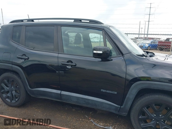 2018 Jeep Renegade Latitude with VIN ZACCJABB3JPH39597, listed as a IAAI auction lot 41858045 with 67,462 mi miles. Bid and sale history available at carsss.com. Image 13.