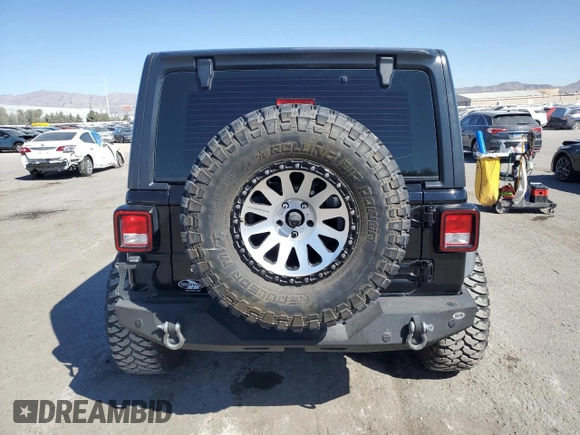 2018 Jeep Wrangler Sport with VIN 1C4GJXAG0JW213206, listed as a Copart auction lot 73032464 with 42,735 mi miles and Salvage Title. Bid and sale history available at DreamBid. Image 6.