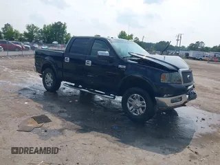 2006 Ford F-150 XLT with VIN 1FTPW14596KB60237, listed as a IAAI auction lot 42467520 with 169,607 mi miles and . Bid and sale history available at DreamBid. Image 1.