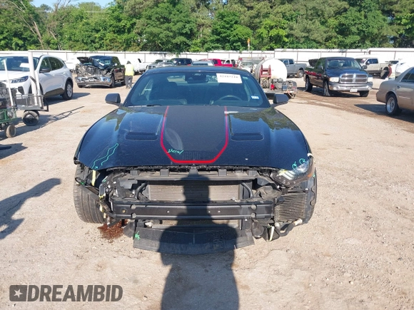 2022 Ford Mustang Mach 1 with VIN 1FA6P8R06N5552691, listed as a IAAI auction lot 42187210 with 32,545 mi miles and . Bid and sale history available at DreamBid. Image 6.