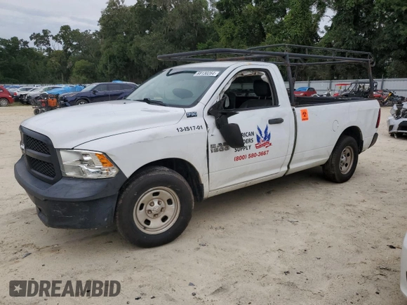 2017 Ram 1500 Tradesman with VIN 3C6JR6DG1HG504687, listed as a Copart auction lot 68130264 with 317,821 mi miles and Salvage title. Bid and sale history available at DreamBid. Image 1.