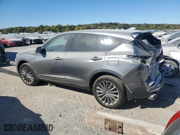 2024 Acura RDX Advance with VIN 5J8TC2H82RL038076, listed as a Copart auction lot 75267024 with 861 mi miles and Salvage title. Bid and sale history available at DreamBid. Image 2.