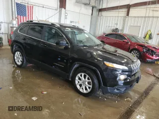 2018 Jeep Cherokee Latitude with VIN 1C4PJLCBXJD544641, listed as a Copart auction lot 56302195 with 115,046 mi miles and Non repairable. Bid and sale history available at DreamBid. Image 4.