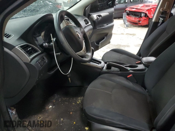 2017 Nissan Sentra S with VIN 3N1AB7AP9HY388000, listed as a Copart auction lot 51637975 with 123,042 mi miles and Salvage Title. Bid and sale history available at carsss.com. Image 7.