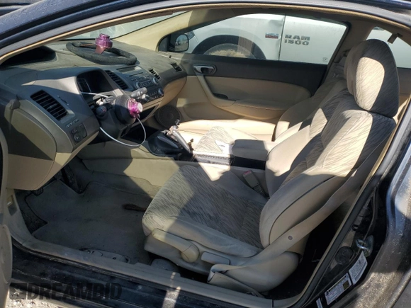 2006 Honda Civic Cpe LX with VIN 2HGFG11686H504719, listed as a Copart auction lot 42213575 with 214,270 mi miles and Salvage Title. Bid and sale history available at carsss.com. Image 7.