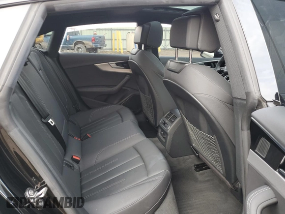 2021 Audi A5 Sportback S line Premium Plus with VIN WAUFACF51MA007211, listed as a Copart auction lot 45168684 with 23,909 mi miles. Bid and sale history available at carsss.com. Image 10.