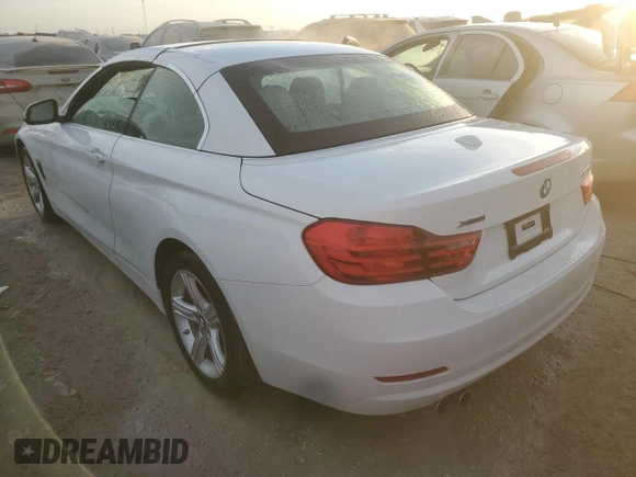 2015 BMW 4 Series 428i xDrive with VIN WBA3T1C51FP820716, listed as a Copart auction lot 73835044 with Not Provided miles and Non Repairable. Bid and sale history available at carsss.com. Image 2.