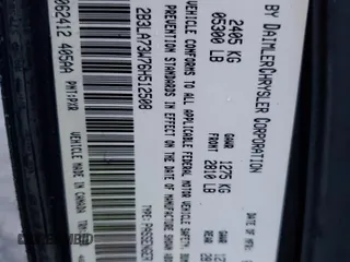 2006 Dodge Charger SRT-8 with VIN 2B3LA73W76H512508, listed as a Copart auction lot 86312114 with 177,592 mi miles and Salvage Title. Bid and sale history available at DreamBid. Image 13.