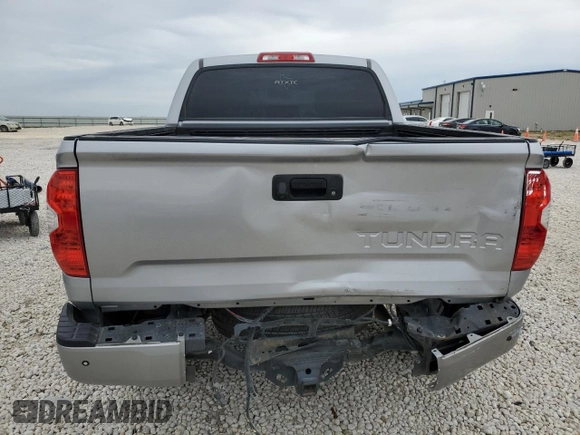 2017 Toyota Tundra 2WD Platinum with VIN 5TFGW5F15HX212647, listed as a Copart auction lot 88909135 with 97,755 mi miles and Salvage Title. Bid and sale history available at carsss.com. Image 6.