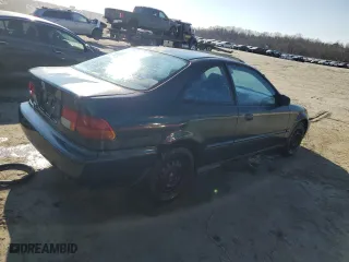1998 Honda Civic EX with VIN 1HGEJ8249WL133446, listed as a Copart auction lot 89154235 with 248,549 mi miles and Salvage Title. Bid and sale history available at carsss.com. Image 3.