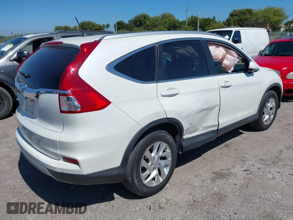 2015 Honda CR-V EX-L with VIN 5J6RM3H72FL019942, listed as a IAAI auction lot 41738914 with 89,099 mi miles. Bid and sale history available at carsss.com. Image 4.