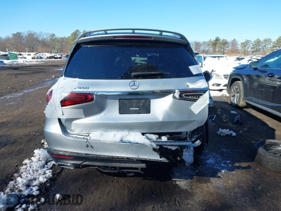 2020 Mercedes-Benz GLS 450 with VIN 4JGFF5KE9LA223422, listed as a IAAI auction lot 41499454 with 86,397 mi miles and . Bid and sale history available at DreamBid. Image 16.