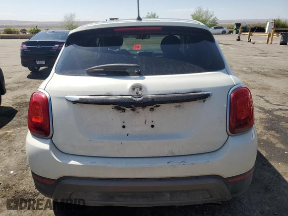 2017 FIAT 500X Trekking with VIN ZFBCFXCBXHP552726, listed as a Copart auction lot 52770785 with Not provided miles and Non repairable. Bid and sale history available at DreamBid. Image 6.