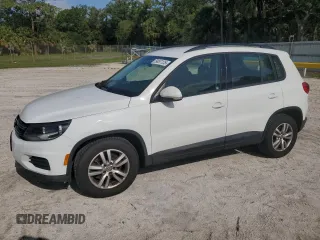 2016 Volkswagen Tiguan SE z VIN WVGBV7AX1GW528888, wystawiony jako Copart lot #59057125 z przebiegiem 143 688 mil mil oraz Czysty tytuł • Clean title. Historia ofert i sprzedaży dostępna na DreamBid. Obrazek 1.