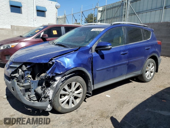 2014 Toyota RAV4 Limited with VIN 2T3DFREV3EW145612, listed as a Copart auction lot 49416805 with 135,097 mi miles and Salvage Title. Bid and sale history available at carsss.com. Image 1.