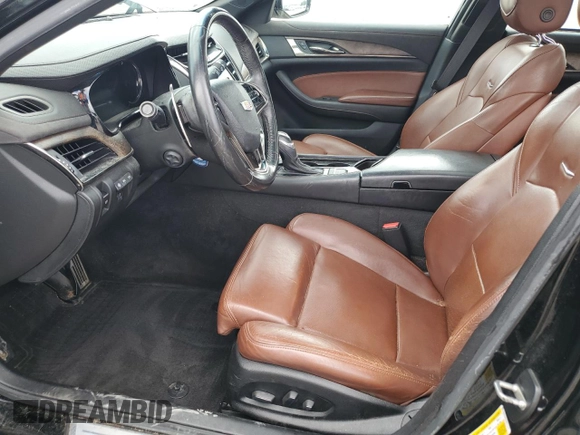 2016 Cadillac CTS Premium Collection AWD with VIN 1G6AZ5SX2G0117173, listed as a Copart auction lot 56506015 with 64,243 mi miles and Salvage title. Bid and sale history available at DreamBid. Image 7.