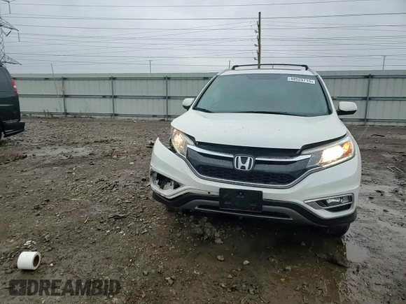 2015 Honda CR-V EX-L with VIN 5J6RM4H71FL020781, listed as a Copart auction lot 49525715 with 86,243 mi miles and Salvage Title. Bid and sale history available at carsss.com. Image 10.