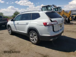 2021 Volkswagen Atlas SE z VIN 1V2HR2CA9MC610541, wystawiony jako Copart lot #60108155 z przebiegiem 29 700 mil mil oraz Szkoda całkowita • Salvage title. Historia ofert i sprzedaży dostępna na DreamBid. Obrazek 2.
