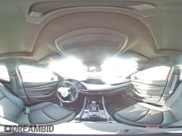 2024 Mazda 3 S Preferred with VIN JM1BPALM2R1652795, listed as a Copart auction lot 57056355 with 12,100 mi miles and Salvage title. Bid and sale history available at DreamBid. Image 14.