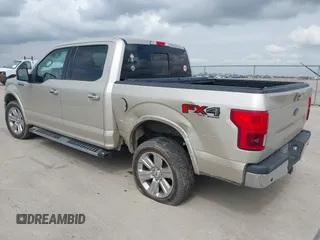 2018 Ford F-150 XL with VIN 1FTEW1E57JKC06727, listed as a IAAI auction lot 41683692 with 125,556 mi miles and . Bid and sale history available at DreamBid. Image 3.