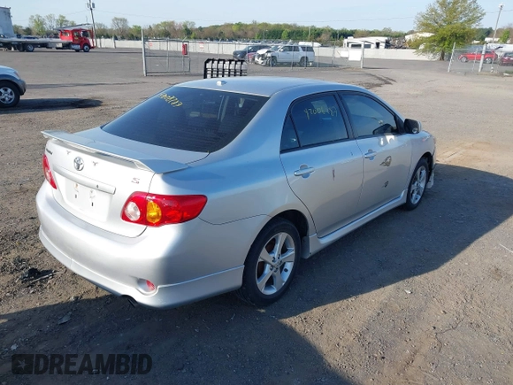 2010 Toyota Corolla with VIN 2T1BU4EE9AC419612, listed as a IAAI auction lot 42008287 with 180,500 mi miles. Bid and sale history available at carsss.com. Image 4.
