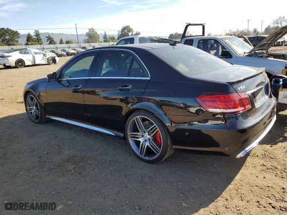 2015 Mercedes-Benz E-Class E 63 AMG S-Model with VIN WDDHF7GB8FB152189, listed as a Copart auction lot 42588145 with 46,885 mi miles and Salvage Title. Bid and sale history available at carsss.com. Image 2.
