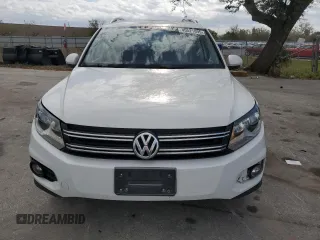 2012 Volkswagen Tiguan S with VIN WVGBV7AXXCW594060, listed as a Copart auction lot 45521095 with 146,035 mi miles and Salvage Title. Bid and sale history available at DreamBid. Image 5.