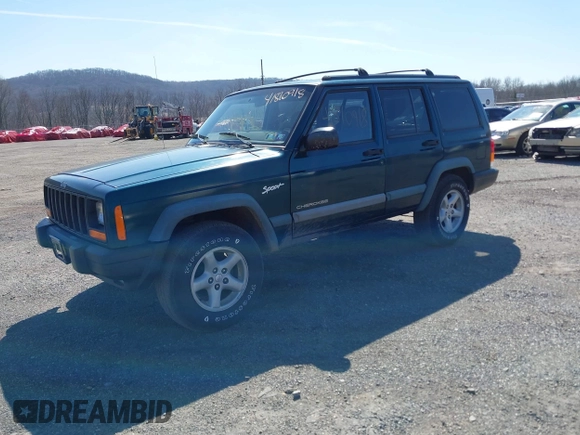 1998 Jeep Cherokee Sport z VIN 1J4FJ68S2WL136129, wystawiony jako IAAI lot #41810918 z przebiegiem 269 989 mil mil oraz . Historia ofert i sprzedaży dostępna na DreamBid. Obrazek 2.