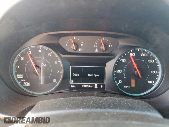 2018 Chevrolet Malibu LS with VIN 1G1ZB5STXJF246955, listed as a Copart auction lot 51877895 with 201,934 mi miles and Clean Title. Bid and sale history available at DreamBid. Image 9.