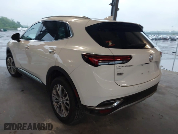 2023 Buick Envision Preferred with VIN LRBFZMR45PD203805, listed as a IAAI auction lot 42095790 with 11,117 mi miles and . Bid and sale history available at carsss.com. Image 3.