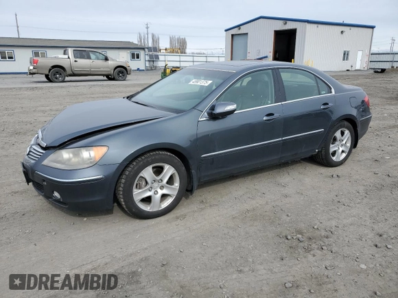 2007 Acura RL Technology with VIN JH4KB16637C003907, listed as a Copart auction lot 48901375 with 250,312 mi miles and Salvage title. Bid and sale history available at DreamBid. Image 1.