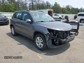 2017 Volkswagen Tiguan S z VIN WVGBV7AX5HK040715, wystawiony jako Copart lot #59883765 z przebiegiem 175 805 mil mil oraz Szkoda całkowita • Salvage title. Historia ofert i sprzedaży dostępna na DreamBid. Obrazek 4.